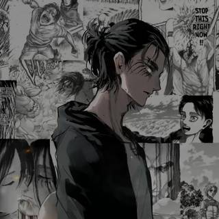 AoT manga desktop wallpaper