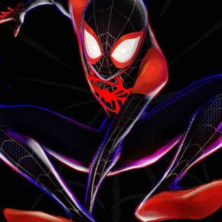 Miles Morales iPhone 13 wallpaper