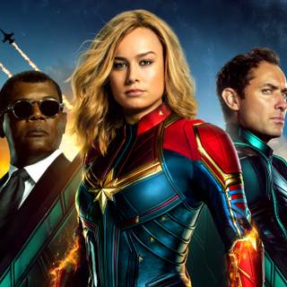 Captain Marvel desktop wallpaper
