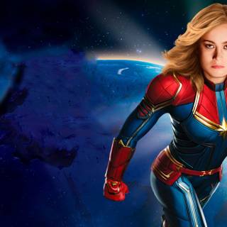 Captain Marvel desktop wallpaper