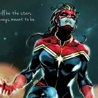 Captain Marvel desktop wallpaper