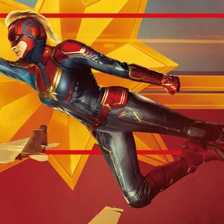 Captain Marvel desktop wallpaper