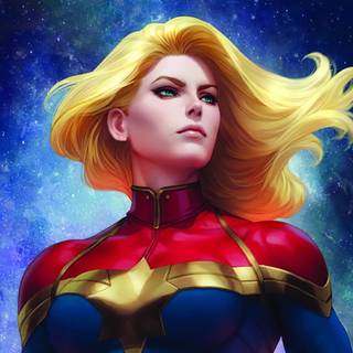 Captain Marvel desktop wallpaper