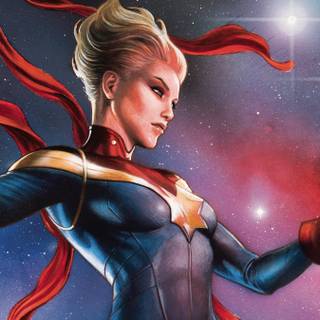 Captain Marvel desktop wallpaper