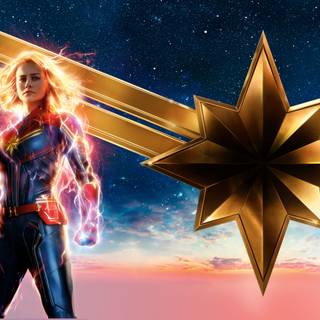 Captain Marvel desktop wallpaper