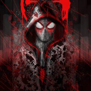Miles Morales iPhone 13 wallpaper