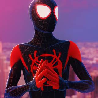 Miles Morales iPhone 13 wallpaper