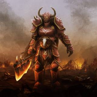 Blood For The Blood God wallpaper