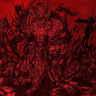 Blood For The Blood God wallpaper