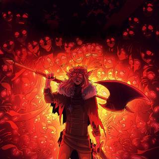 Blood For The Blood God wallpaper