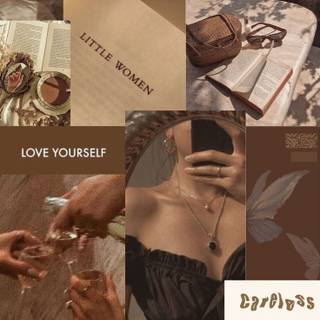 Clean girl aesthetic wallpaper