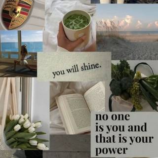 Clean girl aesthetic wallpaper