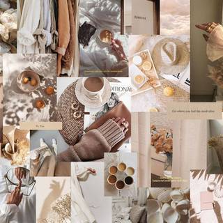 Clean girl aesthetic wallpaper