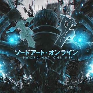 Sword Art Online logo wallpaper