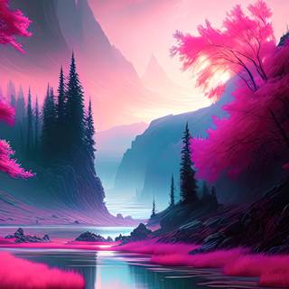 Sci fi world wallpaper