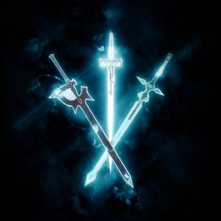 Sword Art Online logo wallpaper
