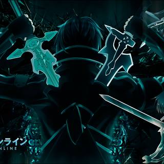 Sword Art Online logo wallpaper