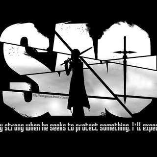 Sword Art Online logo wallpaper