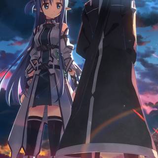 Sword Art Online logo wallpaper