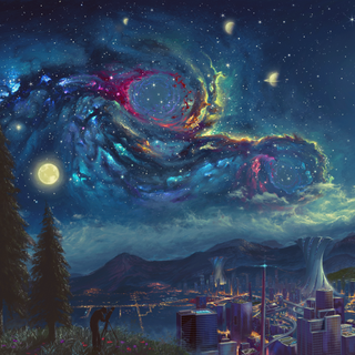 Sci fi world wallpaper