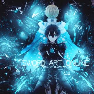 Sword Art Online logo wallpaper