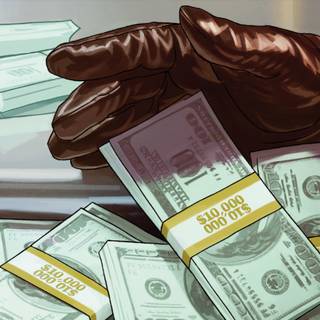 GTA money wallpaper