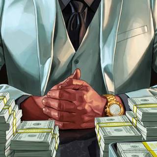 GTA money wallpaper