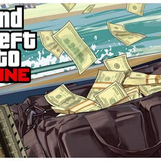 GTA money wallpaper
