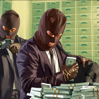 GTA money wallpaper
