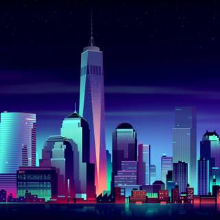 Futuristic world wallpaper