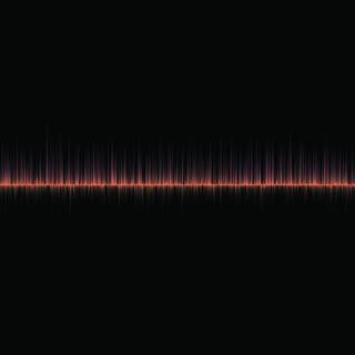 Audio wave wallpaper