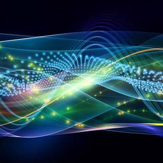 Audio wave wallpaper