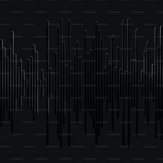Audio wave wallpaper