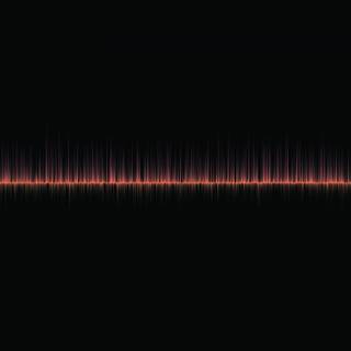 Audio wave wallpaper