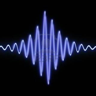 Audio wave wallpaper