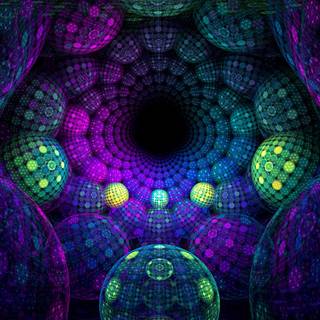 Trippy music wallpaper