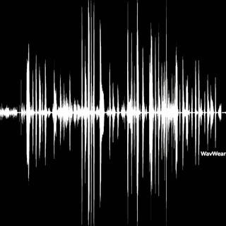 Audio wave wallpaper