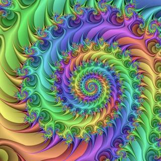 Trippy music wallpaper