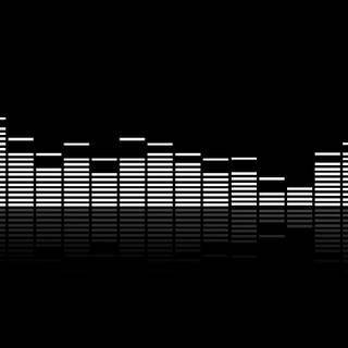 Audio wave wallpaper