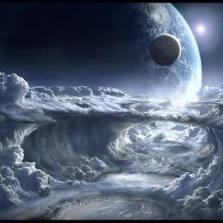 Outer space 4k wallpaper