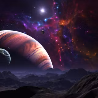 Outer space 4k wallpaper
