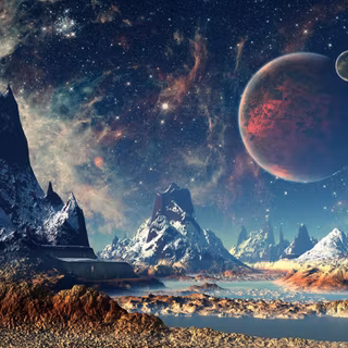 Outer space 4k wallpaper