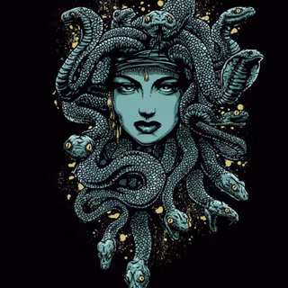 Medusa 4k wallpaper