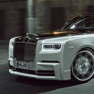 Golden Rolls Royce wallpaper