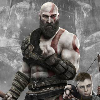 God of War 2 4k wallpaper