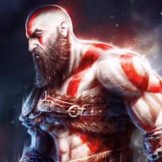 God of War 2 4k wallpaper