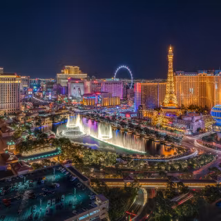 Las Vegas skyline wallpaper