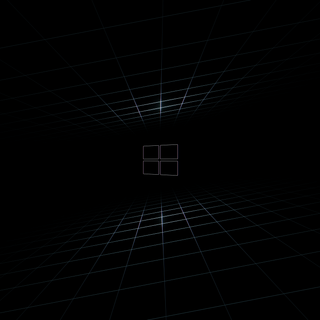 Windows black 4k wallpaper