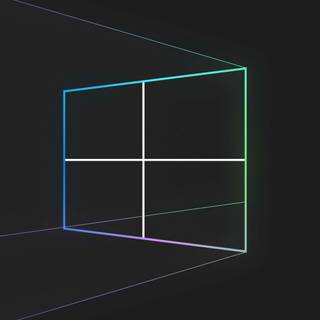 Windows black 4k wallpaper
