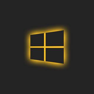 Windows black 4k wallpaper